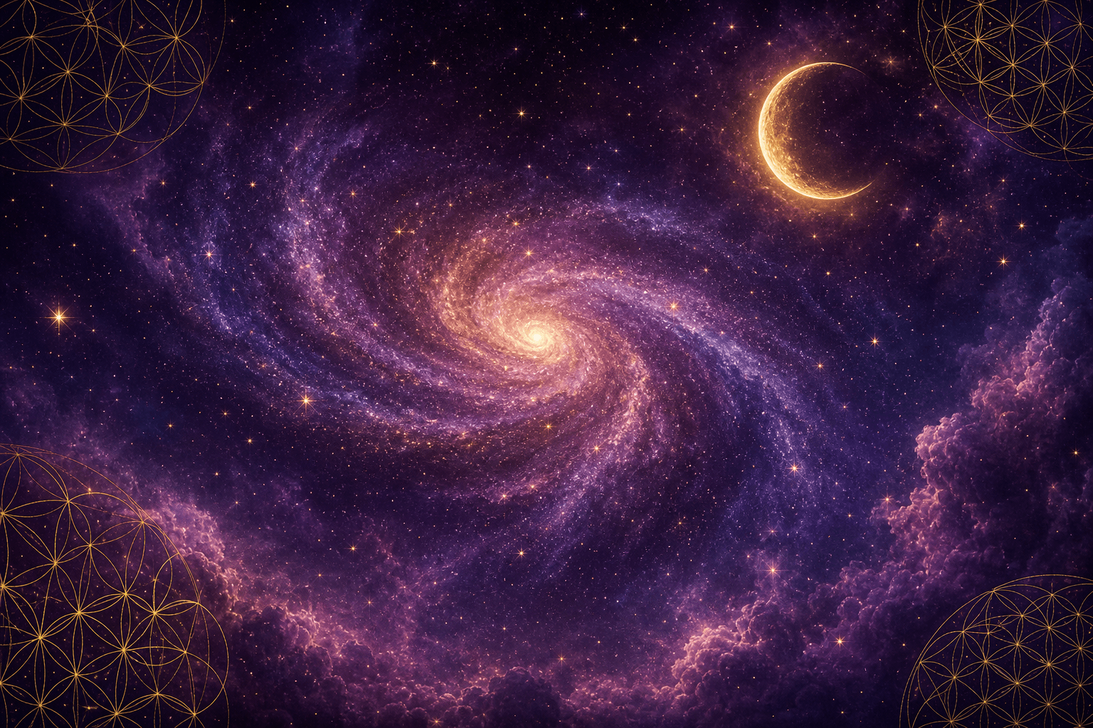 Fondo celestial para reservar cita